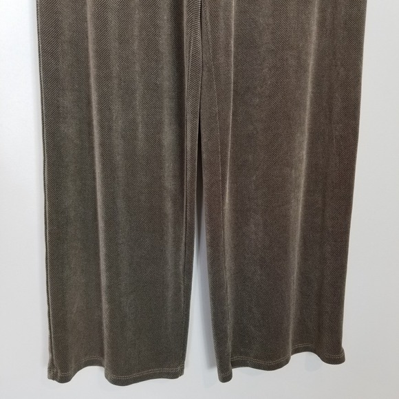 Citiknits Women Cardigan Pants 2 Ps Set Sz M Petite Open Front Stretch Abstract - Picture 12 of 16